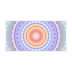 Pretty Pastel Boho Hippie Mandala Yoga Headband by CrypticFragmentsDesign