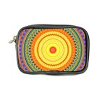 Neon Calliope Kaleidoscope Mandala Coin Purse Front