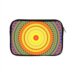 Neon Calliope Kaleidoscope Mandala Apple Macbook Pro 15  Zipper Case by CrypticFragmentsDesign