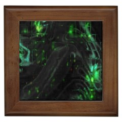 Alien2 Framed Tile by PollyParadise