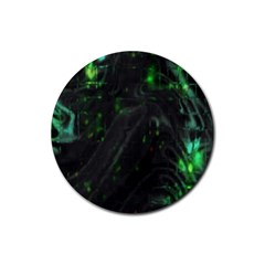 Alien2 Rubber Coaster (round) 