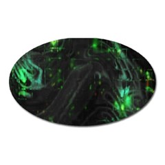 Alien2 Oval Magnet