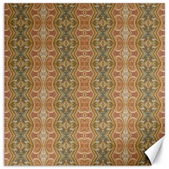 Vintage Ornate Geometric Pattern Canvas 12  X 12 