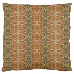 Vintage Ornate Geometric Pattern Large Cushion Case (one Side)