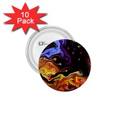 Nebula Starry Night Skies Abstract Art 1 75  Buttons (10 Pack) by CrypticFragmentsDesign