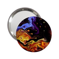 Nebula Starry Night Skies Abstract Art 2 25  Handbag Mirrors by CrypticFragmentsDesign