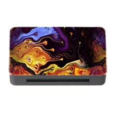 Nebula Starry Night Skies Abstract Art Memory Card Reader With Cf by CrypticFragmentsDesign