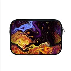 Nebula Starry Night Skies Abstract Art Apple Macbook Pro 15  Zipper Case by CrypticFragmentsDesign