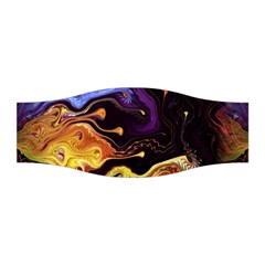 Nebula Starry Night Skies Abstract Art Stretchable Headband by CrypticFragmentsDesign