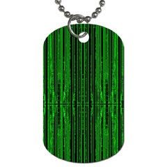 Techs Dog Tag (one Side) by PollyParadise