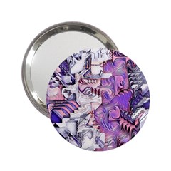 Blooming Lilacs Spring Garden Abstract 2 25  Handbag Mirrors by CrypticFragmentsDesign