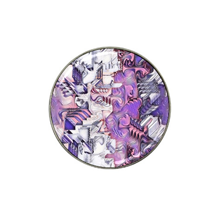 Blooming Lilacs Spring Garden Abstract Hat Clip Ball Marker (4 pack)