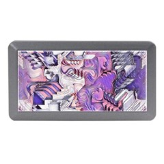 Blooming Lilacs Spring Garden Abstract Memory Card Reader (mini) by CrypticFragmentsDesign