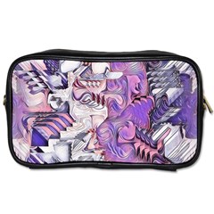 Blooming Lilacs Spring Garden Abstract Toiletries Bag (two Sides) by CrypticFragmentsDesign