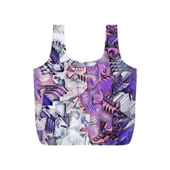 Blooming Lilacs Spring Garden Abstract Full Print Recycle Bag (s) by CrypticFragmentsDesign