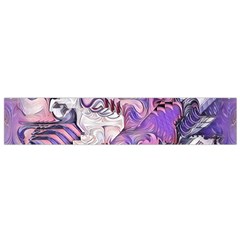 Blooming Lilacs Spring Garden Abstract Small Flano Scarf by CrypticFragmentsDesign