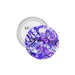 Weeping Wisteria Fantasy Gardens Pastel Abstract 1.75  Button Front