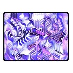 Weeping Wisteria Fantasy Gardens Pastel Abstract Fleece Blanket (Small) 50 x40  Blanket Front