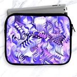 Weeping Wisteria Fantasy Gardens Pastel Abstract Apple iPad Zipper Case Front