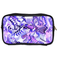 Weeping Wisteria Fantasy Gardens Pastel Abstract Toiletries Bag (one Side) by CrypticFragmentsDesign