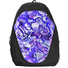 Weeping Wisteria Fantasy Gardens Pastel Abstract Backpack Bag by CrypticFragmentsDesign