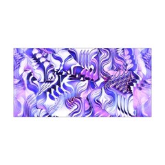 Weeping Wisteria Fantasy Gardens Pastel Abstract Yoga Headband by CrypticFragmentsDesign