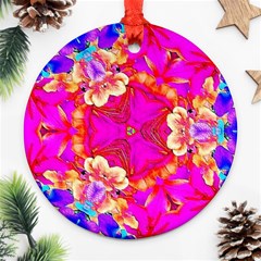 Newdesign Round Ornament (two Sides) by LW41021