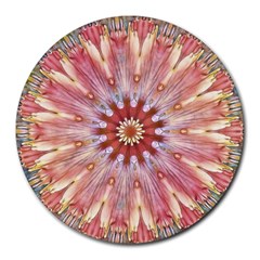 Pink Beauty 1 Round Mousepads by LW41021