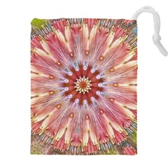 Pink Beauty 1 Drawstring Pouch (4xl) by LW41021