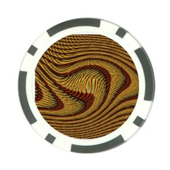 Golden Sands Poker Chip Card Guard (10 Pack) by LW41021