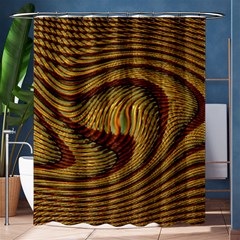 Golden Sands Shower Curtain 60  X 72  (medium)  by LW41021