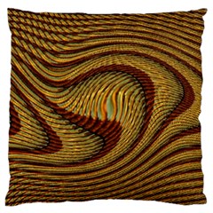 Golden Sands Large Cushion Case (one Side) by LW41021