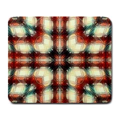 Royal Plaid  Large Mousepads by LW41021