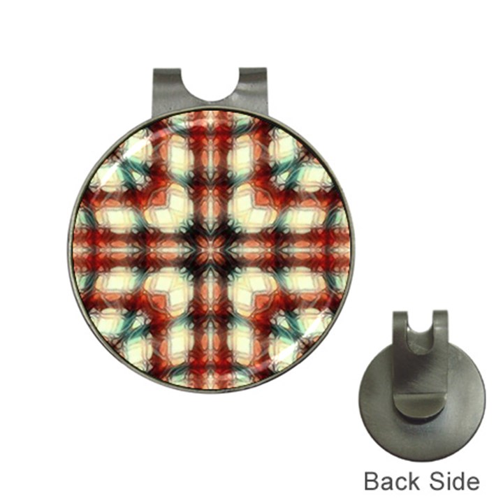 Royal Plaid  Hat Clips with Golf Markers