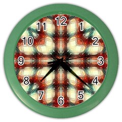 Royal Plaid  Color Wall Clock by LW41021