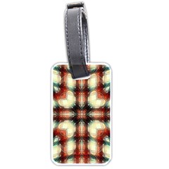 Royal Plaid  Luggage Tag (one Side) by LW41021