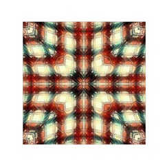 Royal Plaid  Small Satin Scarf (square) by LW41021