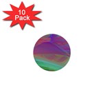 Color Winds 1  Mini Buttons (10 pack)  Front