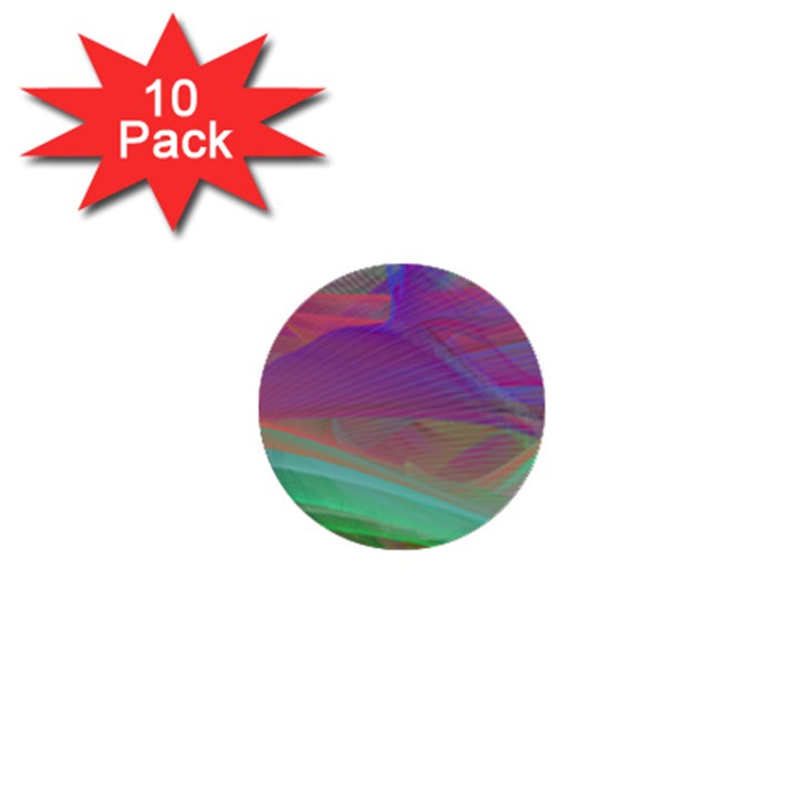 Color Winds 1  Mini Buttons (10 pack) 