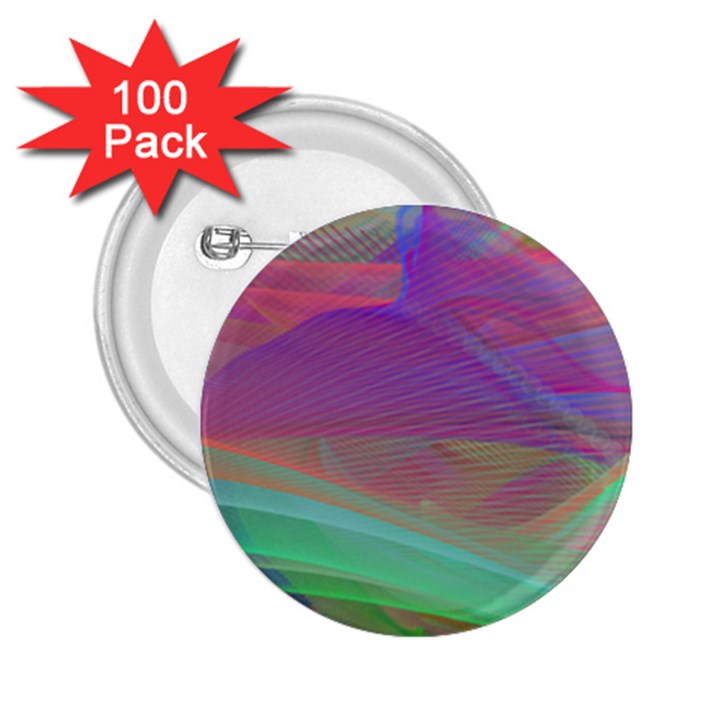 Color Winds 2.25  Buttons (100 pack) 