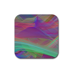 Color Winds Rubber Coaster (square) 