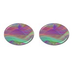 Color Winds Cufflinks (Oval) Front(Pair)