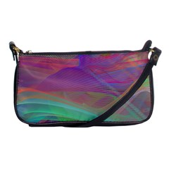 Color Winds Shoulder Clutch Bag