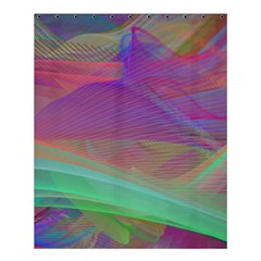 Color Winds Shower Curtain 60  X 72  (medium) 