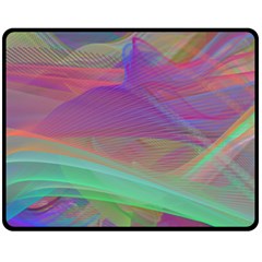 Color Winds Double Sided Fleece Blanket (medium) 