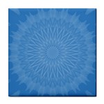 Blue Joy Tile Coaster Front