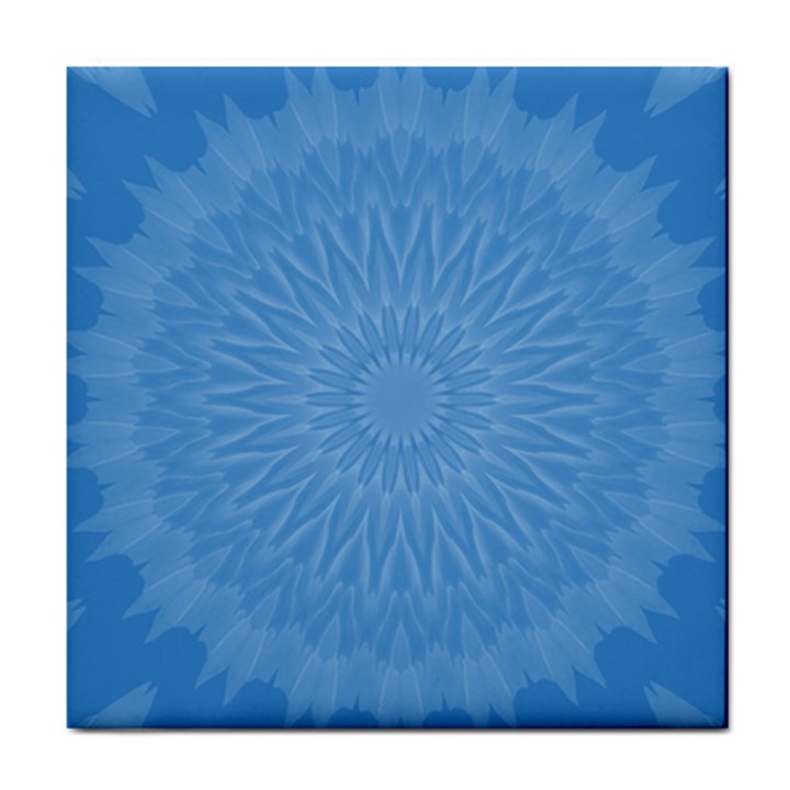 Blue Joy Tile Coaster