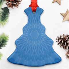 Blue Joy Christmas Tree Ornament (two Sides)