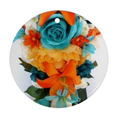 Spring Flowers Ornament (round) by LW41021