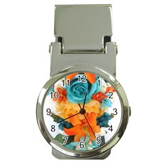 Spring Flowers Money Clip Watches by LW41021